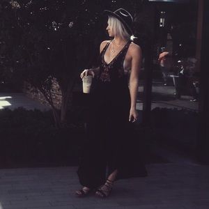 Free People black jumpsuit